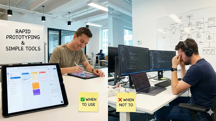 Low-Code vs No-Code Platforms: When to Use Them & When Not