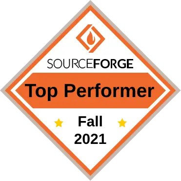 SourceForge Top Performer Fall 2021