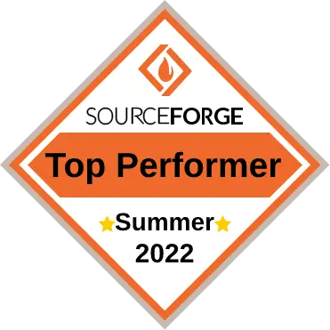 SourceForge Top Performer Summer 2022