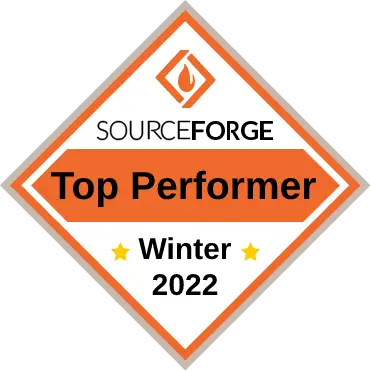 SourceForge Top Performer Winter 2022
