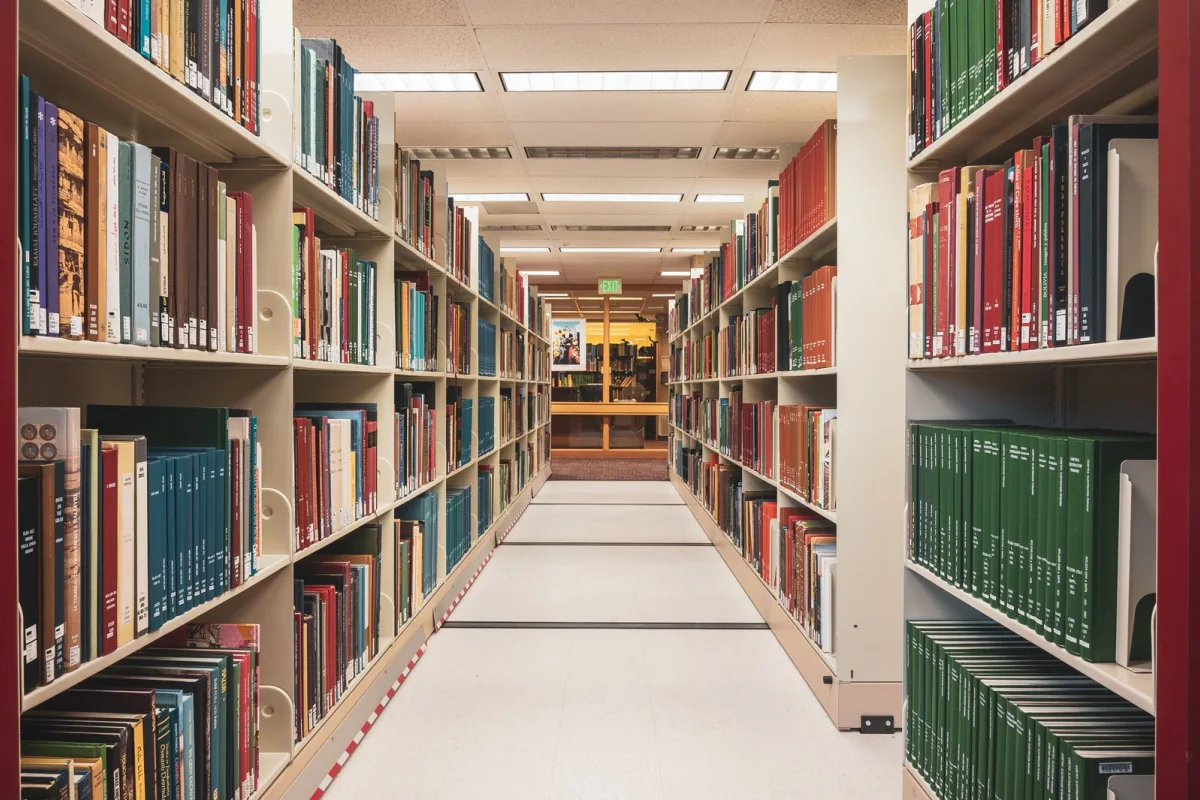 Students learning with AI-powered technology in a modern classroom