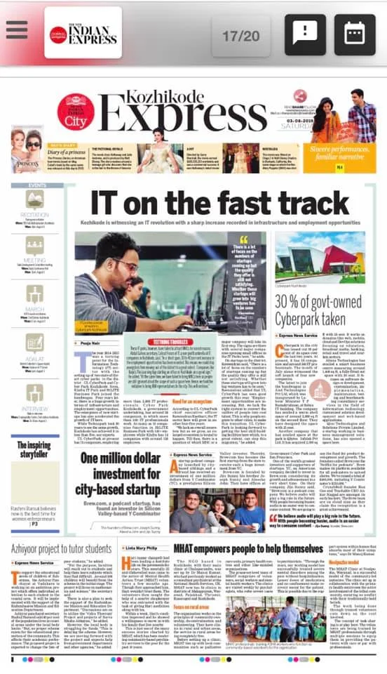 IT on the fast track — Kozhikode City Express